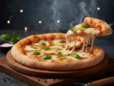 صورة بيتزا خضروات